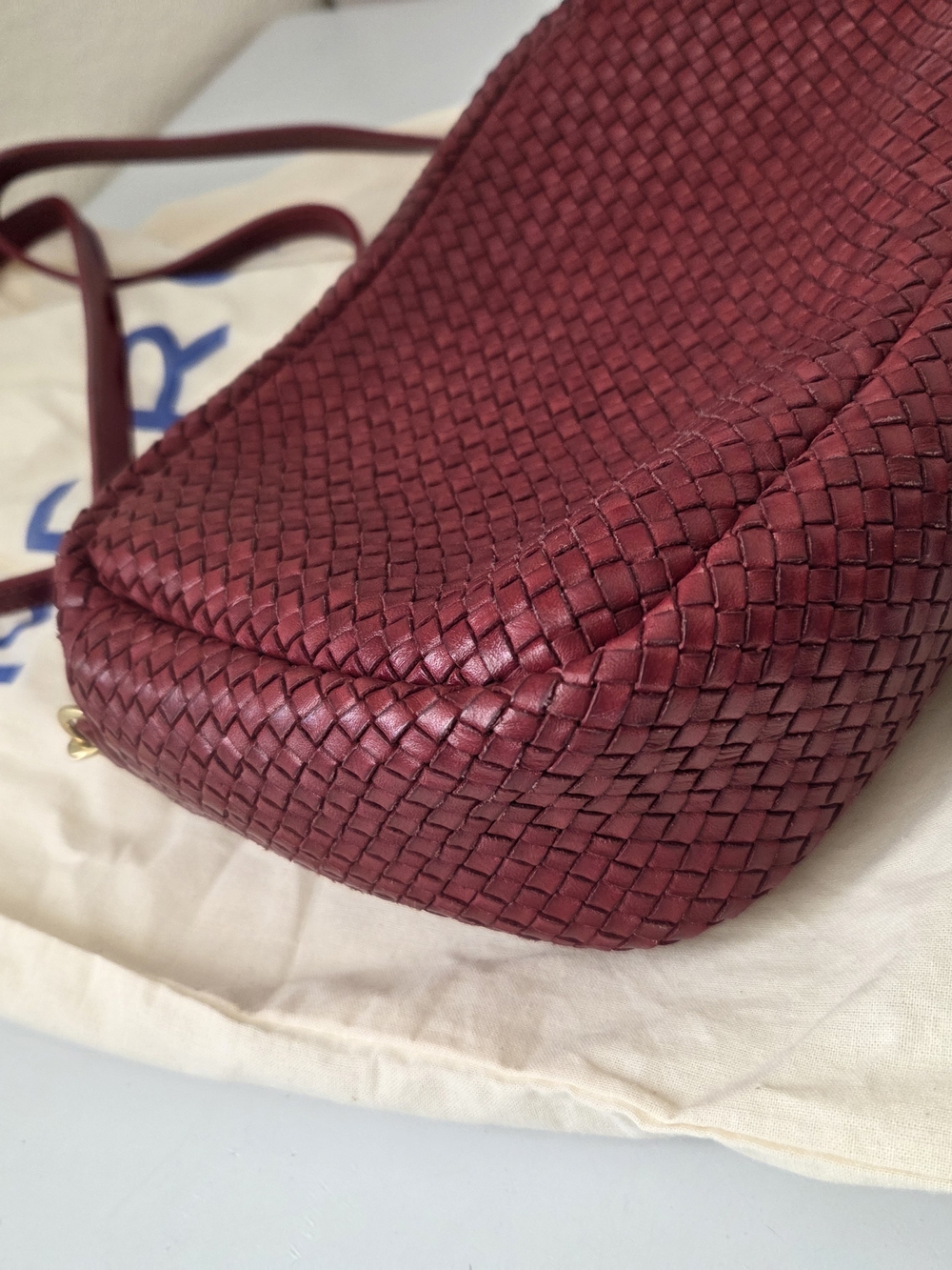 Clare V. Marisol Woven Leather Crossbody Bag - Picture 4 of 10
